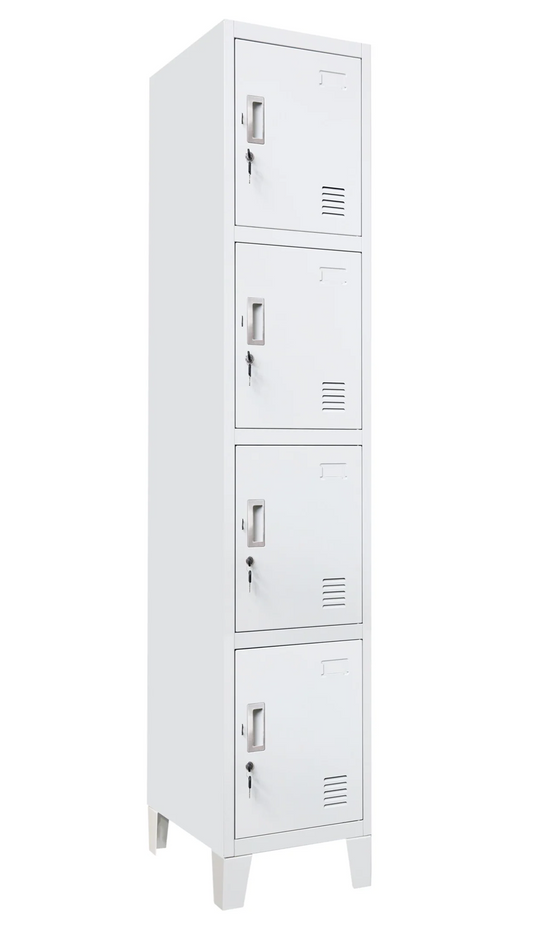 MS Locker 4 Door – Durable Metal Storage Solution